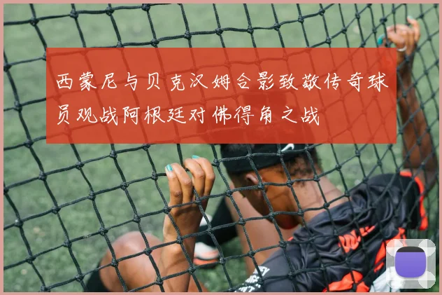西蒙尼与贝克汉姆合影致敬传奇球员观战阿根廷对佛得角之战